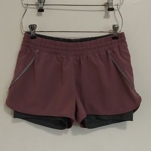 MPG dri fit shorts sz M purple Dusty rose
